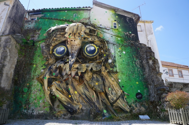 street art in Portugal, Covilhã, de hoofdstad van street art in Portugal