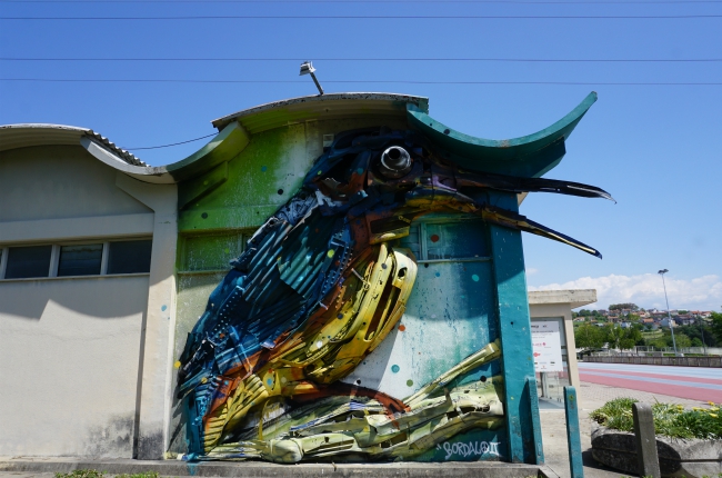 street art in Portugal, Covilhã, de hoofdstad van street art in Portugal